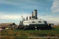 BH7 being moved to The Hovercraft Museum